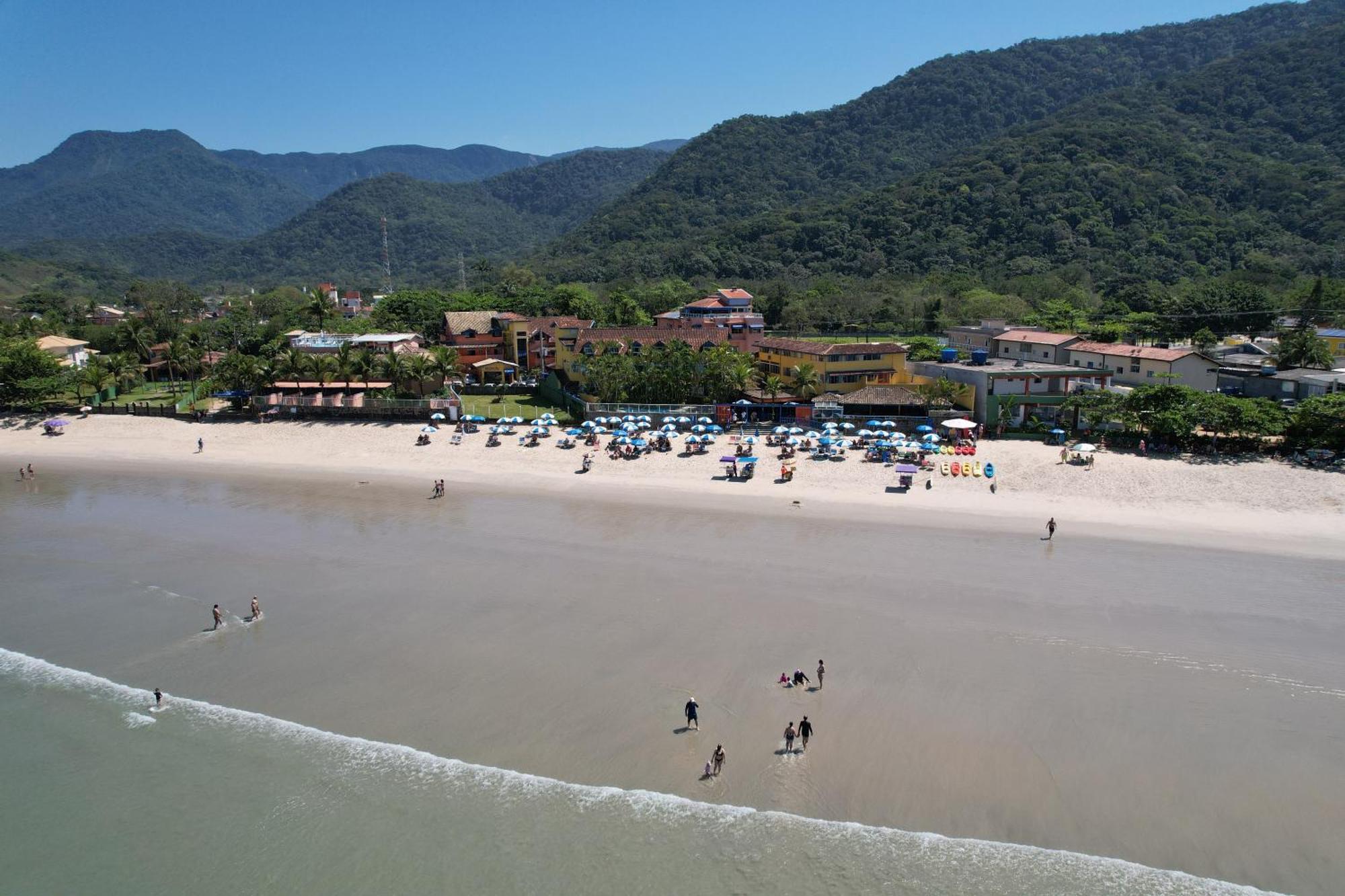 Kaliman Pousada Ubatuba Esterno foto